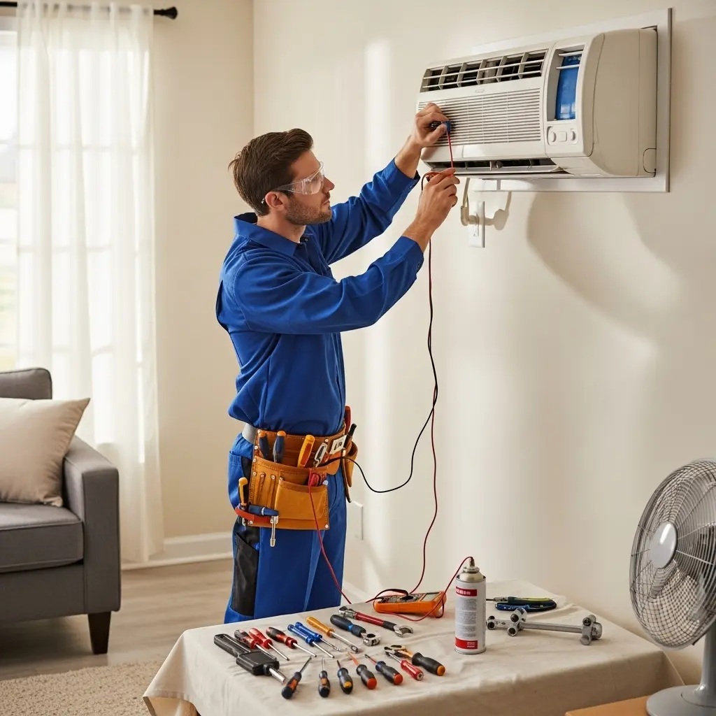 Güdül Dominox Dominox klima gaz dolumu ve bakım – Enerji verimliliği artırıldı. - Teknik servis örneği